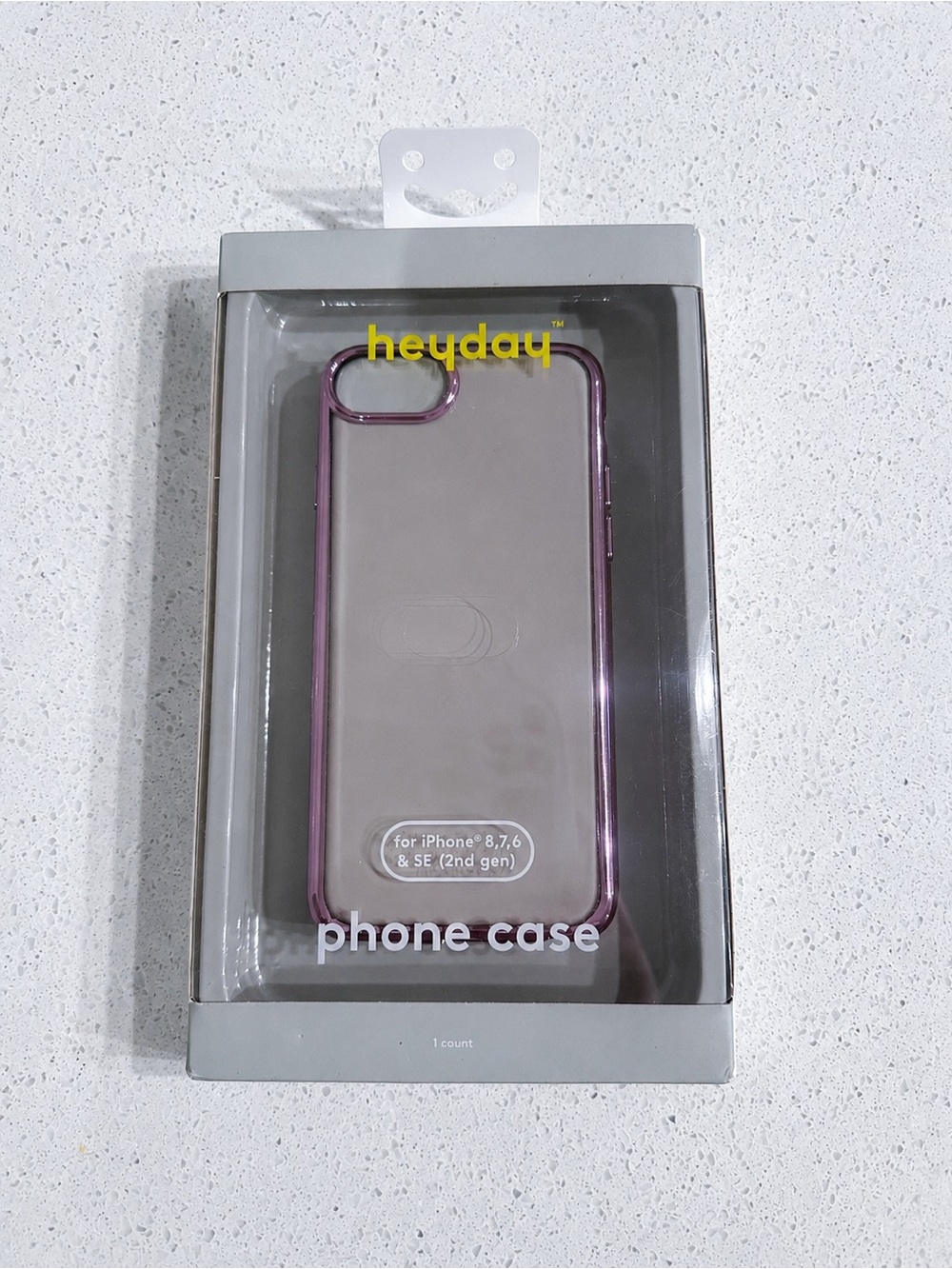 heyday Phone Case with Purple Bumper for iPhone 8/7/6 & SE (2nd gen)